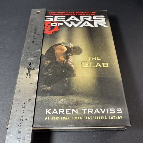 Gears Of War The Slab Karen Traviss First Gallery Books Edition 2012 Hardcover - Picture 12 of 14